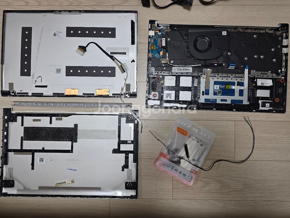 삼성 노트북 NT750XDA 메인보드 액정없는 부품용--0