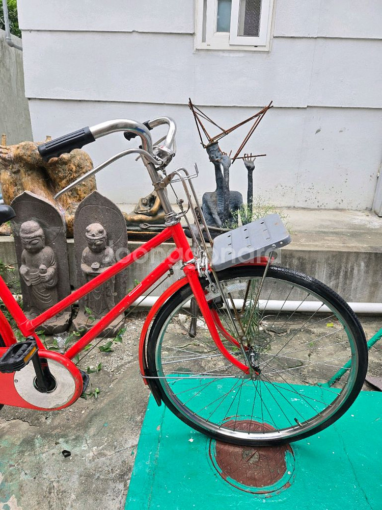 빈티지 일본 maruishi 우체국 집배원 자전거--3