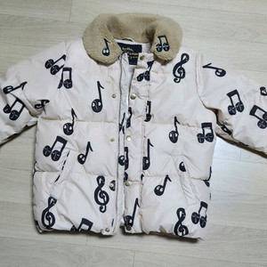 미니로디니 음표 패딩 10-11Y. 착불