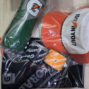 게토레이 굿즈 세트 마라톤 러닝 아이템 미개봉 새상품