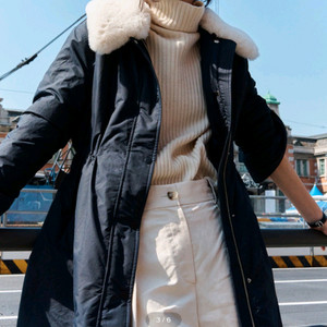 프론트로우 패딩 코트 자켓