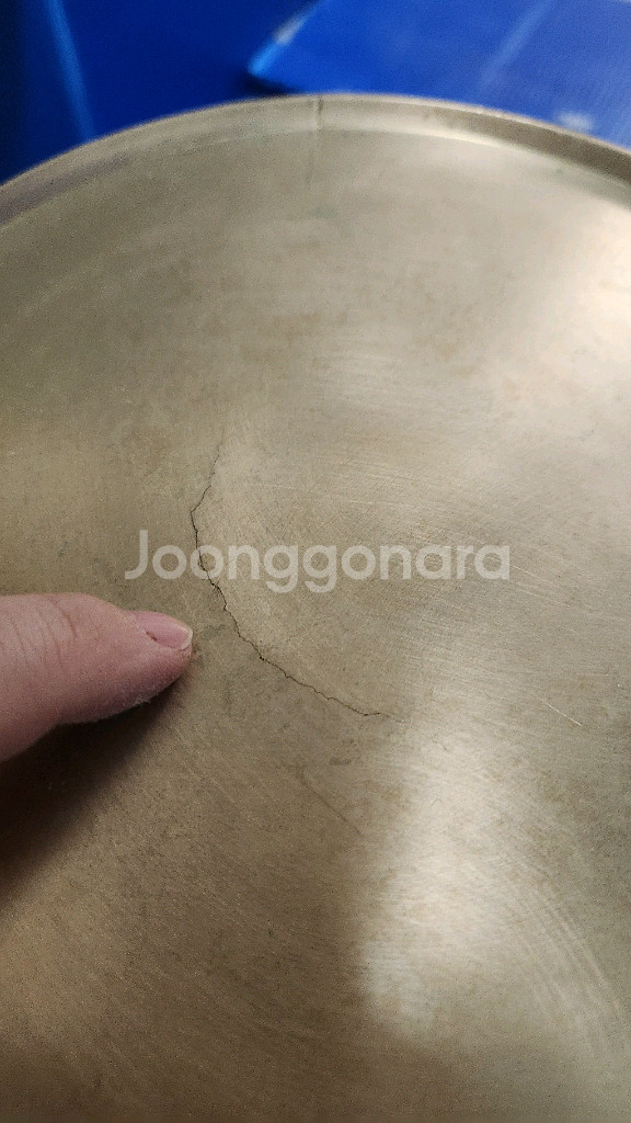 유기 굽접시 놋그릇 20cm--3