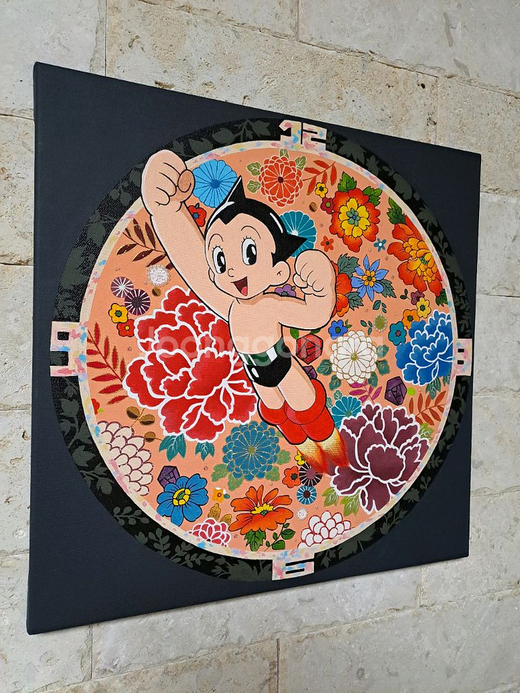 아톰 피규어 아크릴 그림액자입니다--2