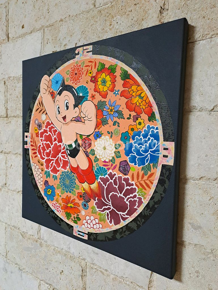 아톰 피규어 아크릴 그림액자입니다--3