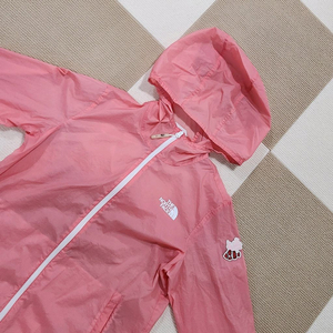 노스페이스 키즈 핑크 바람막이 150