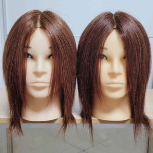 남성 통가발 인모100% 새상품