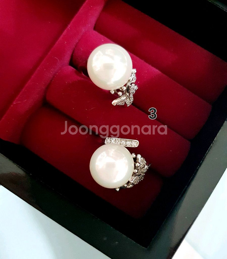 진주 혼주 한복 드레스 반지 악세사리--5