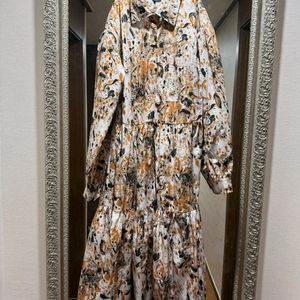 쥬시쥬디 패턴 롱 원피스