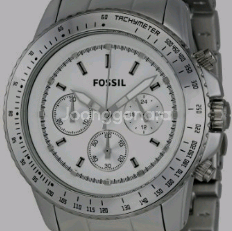 # FOSSIL 파슬 스텔라 크로노그래프 실버톤 알루미--0