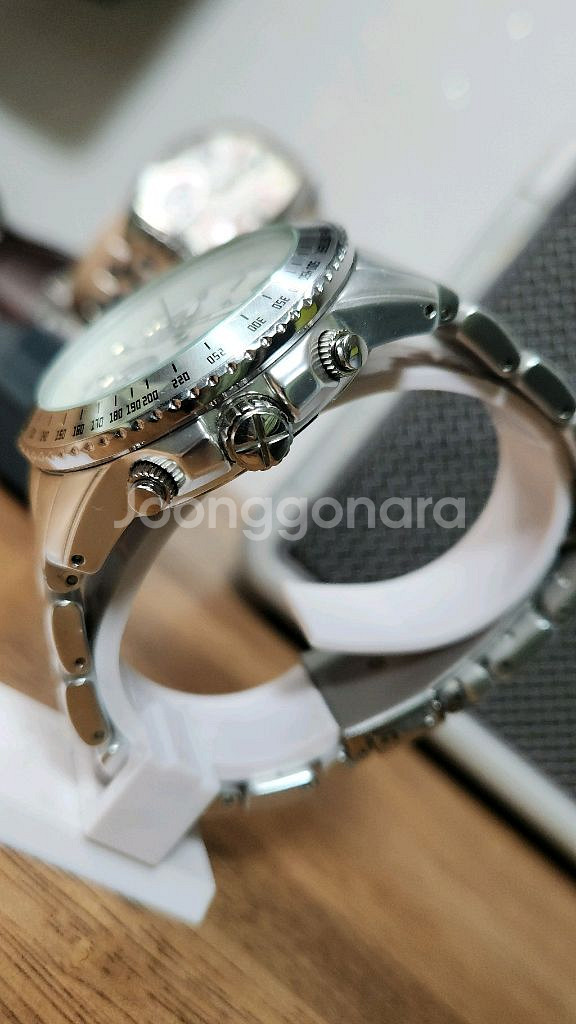 # FOSSIL 파슬 스텔라 크로노그래프 실버톤 알루미--3