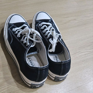 컨버스 척 70 로우 블랙 260