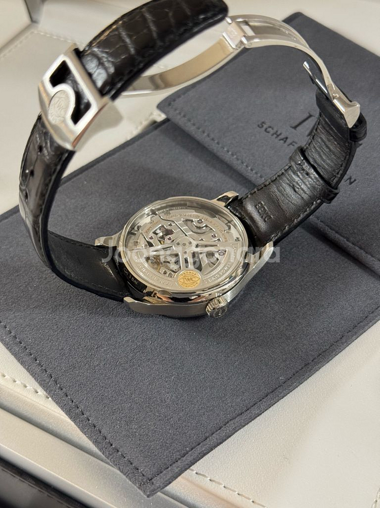 IWC 포르투기저 세븐데이즈 부엉이 블루핸즈--1