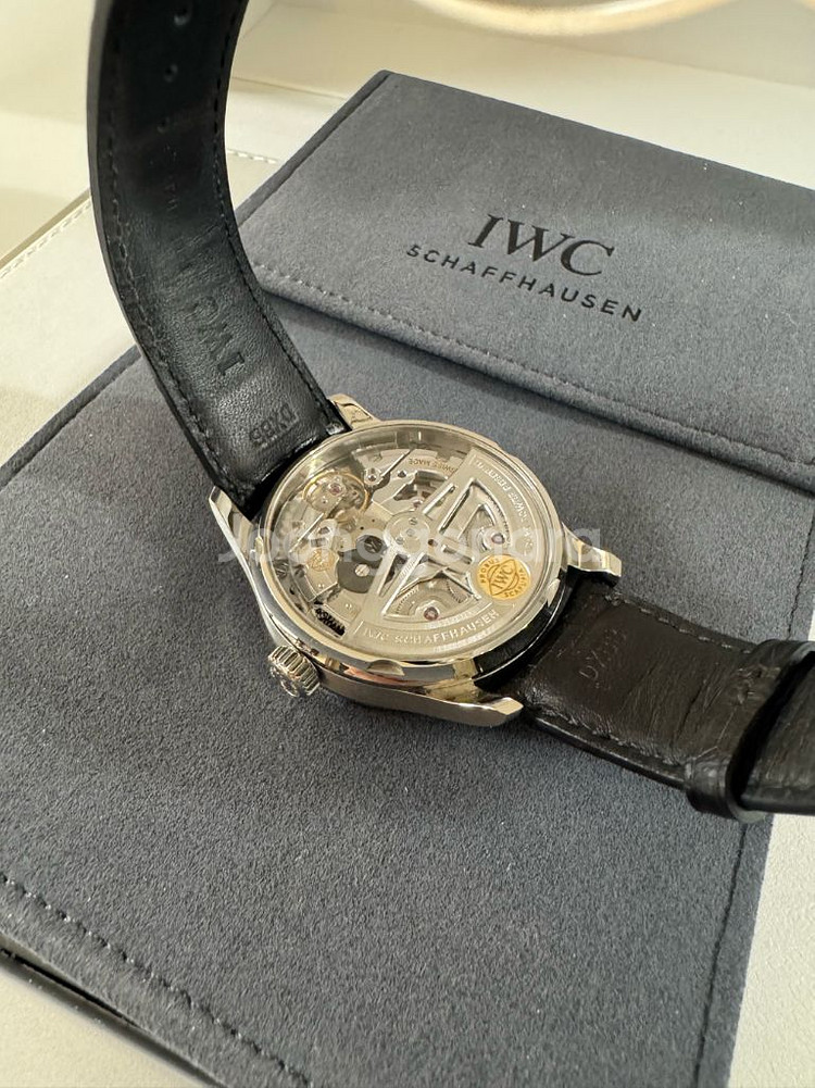 IWC 포르투기저 세븐데이즈 부엉이 블루핸즈--3