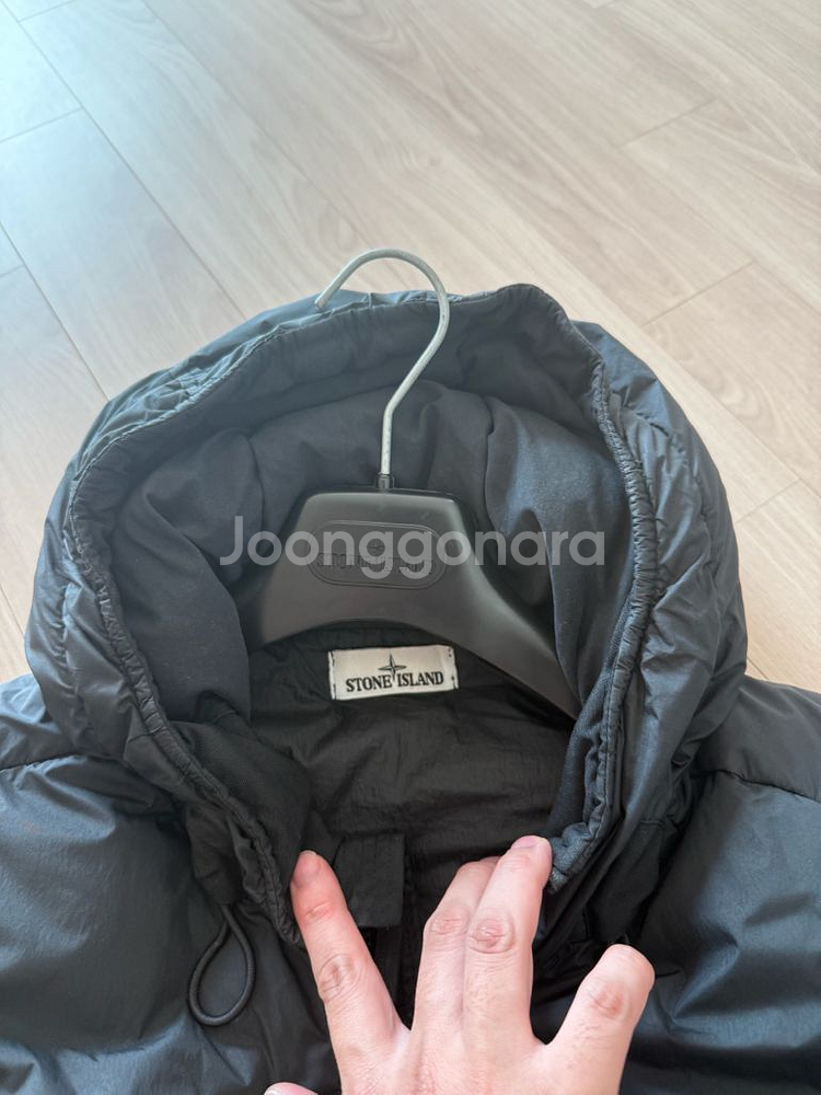 스톤아일랜드 크링클랩스 xl 블랙 판매힙니다--1