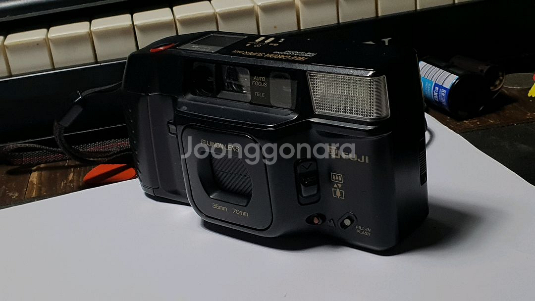 후지 Tele cardia super 필름카메라 빈티지--8