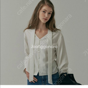 르베인 sia 타이 블라우스(새상품)