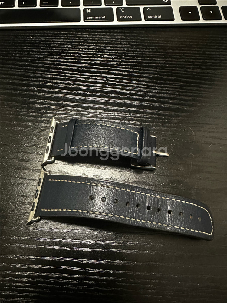 애플워치4 스틸 실버 44mm gps--4