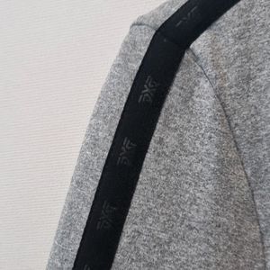 PXG 그레이 로고 하이넥 티셔츠 S