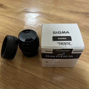 시그마 56mm F1.4 DC DN 후지 X마운트