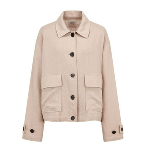 스튜디오 톰보이 린넨 헤링본점퍼 프리사이즈