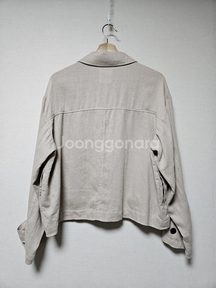 스튜디오 톰보이 린넨 헤링본점퍼 프리사이즈--6