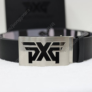 PXG 남성용 블랙 골프벨트