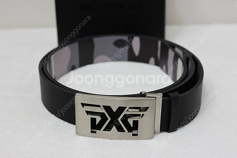 PXG 남성용 블랙 골프벨트--1