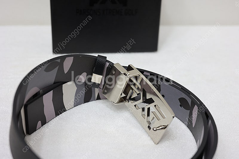 PXG 남성용 블랙 골프벨트--8