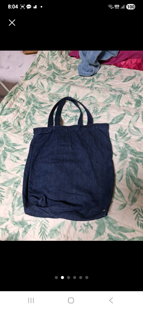 청 대닝 가방 장바구니--1