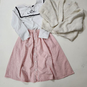 여아 의류 3종 세트 130 로아앤제인