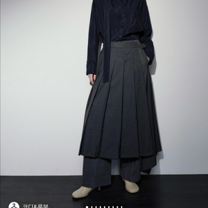 25fw 타임 신상 랩 스커트 저렴히 판매해요(완전에눌