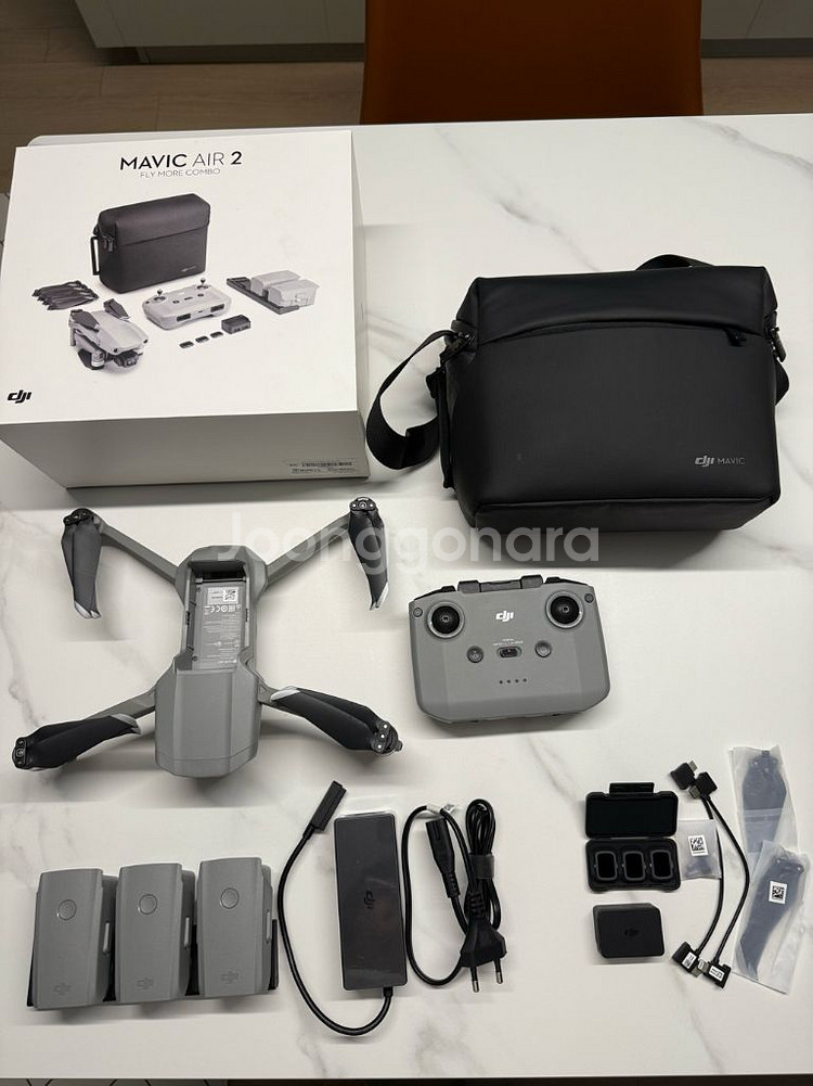 DJI 에어2플라이모어 박스풀셋--0