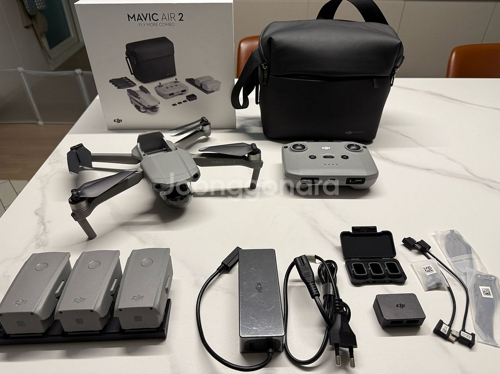 DJI 에어2플라이모어 박스풀셋--6