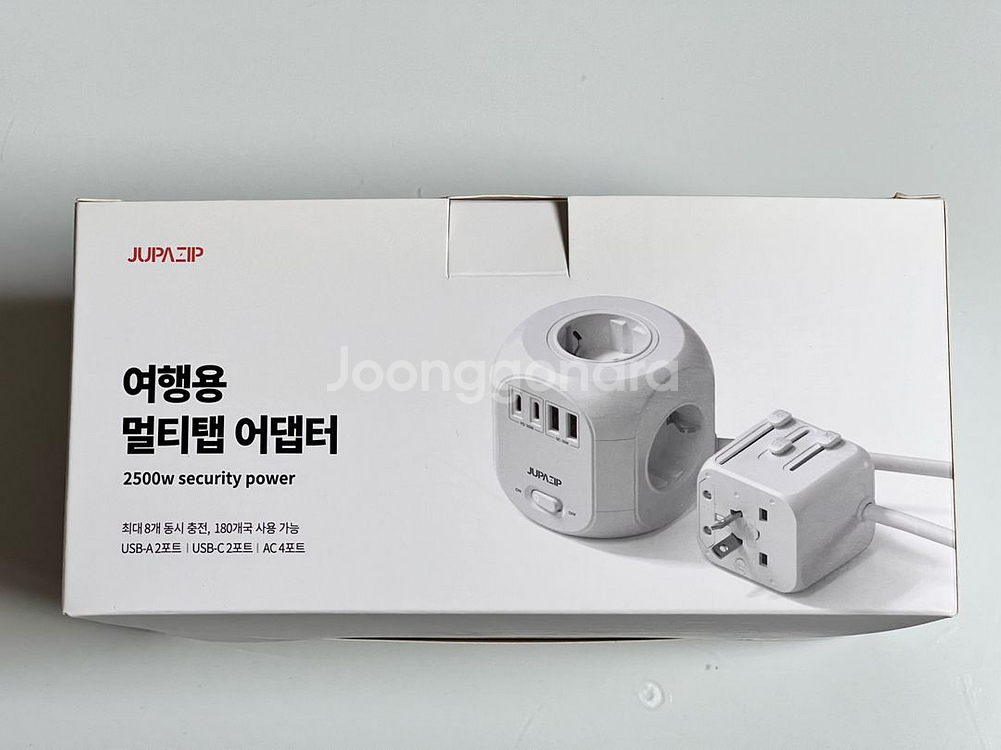 주파집 여행용 멀티탭 어댑터 AD500L--0