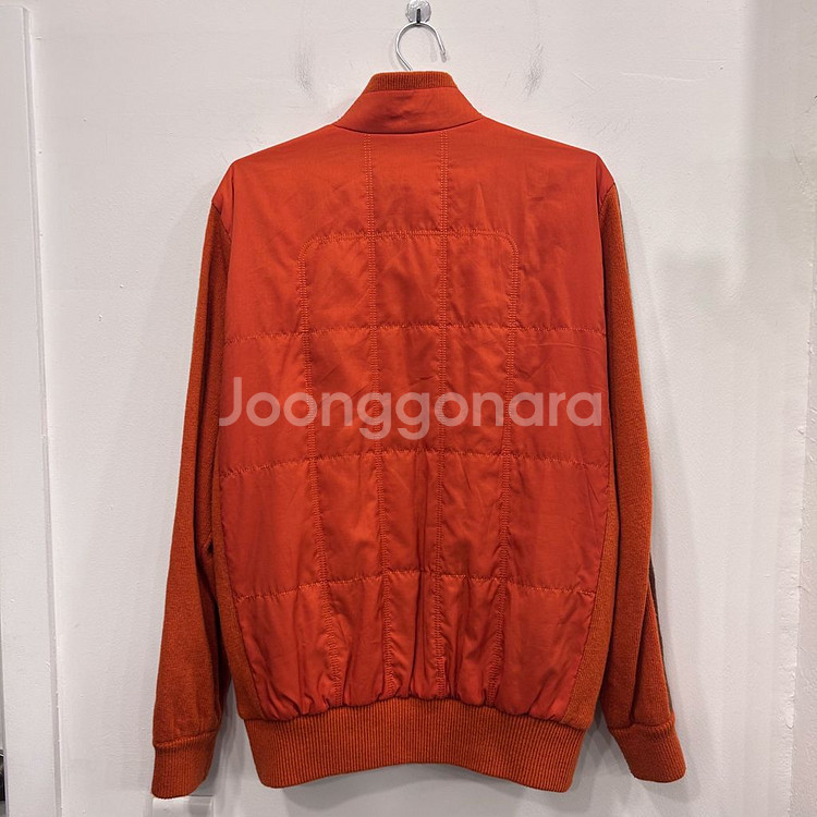 팜스프링스 아웃도어 니트 퀼팅 집업 자켓--4