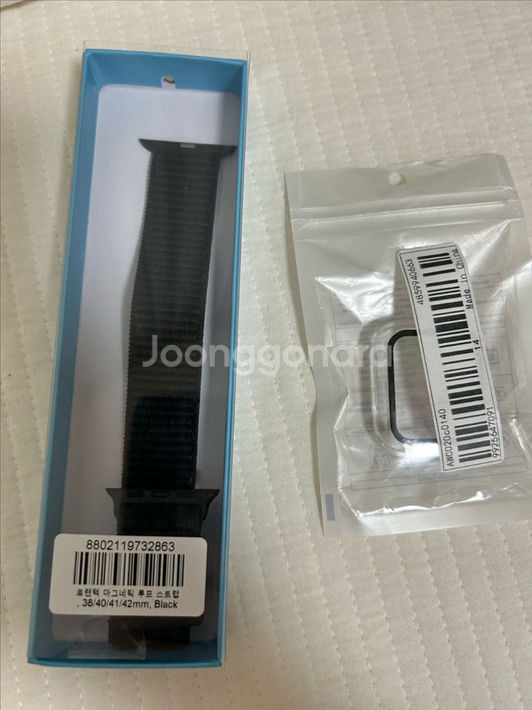 애플워치 40mm 보호케이스+스포츠밴드 세트로 팝니다.--0