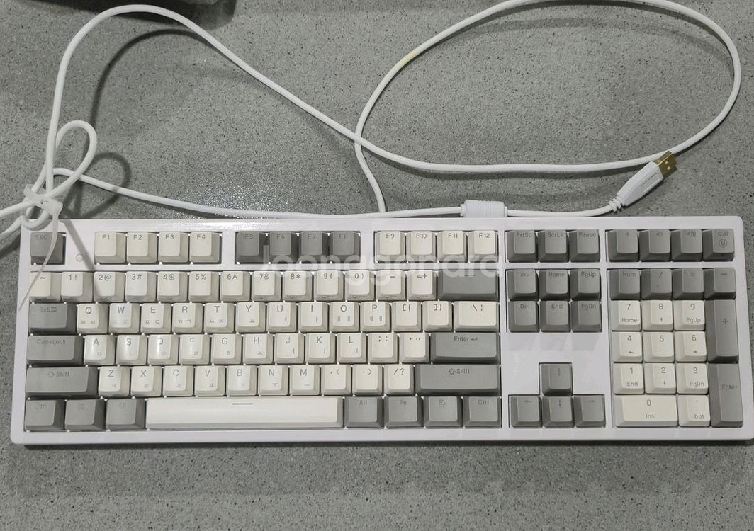 COX 엠프리스 RGB PBT 완전방수 무접점 게이밍--0