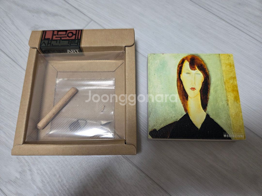 나무에 그림 Modigliani 새제품--0