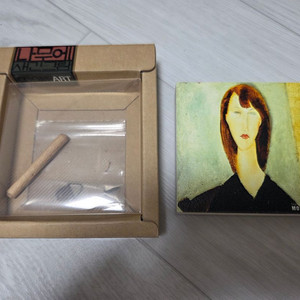 나무에 그림 Modigliani 새제품