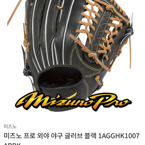 미즈노프로 좌투외야글러브 팝니다.