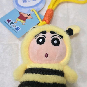 [새상품]크레용 신짱 꿀벌 짱구 인형, 버터베어 인형