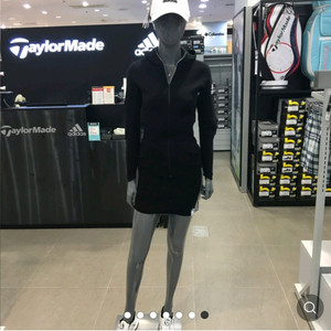 여.80-85) 아디다스 여성 골프 니트 자켓 GOLF