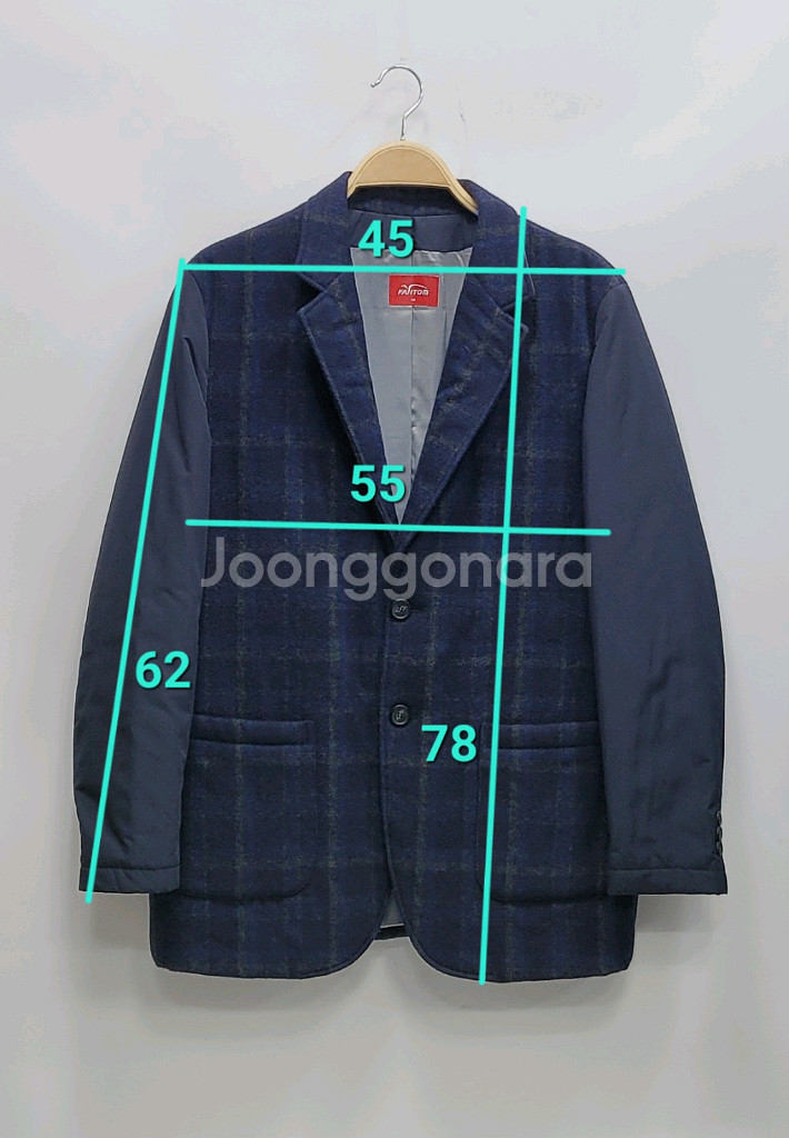 FANTOM 팬텀 골프 울 패딩 블레이저 / 남 100--9