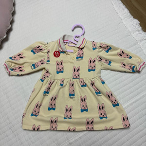 베베드피노 로즈라팡 원피스 90 바니원피스