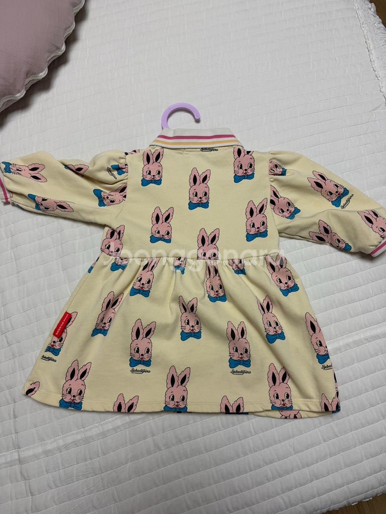 베베드피노 로즈라팡 원피스 90 바니원피스--1