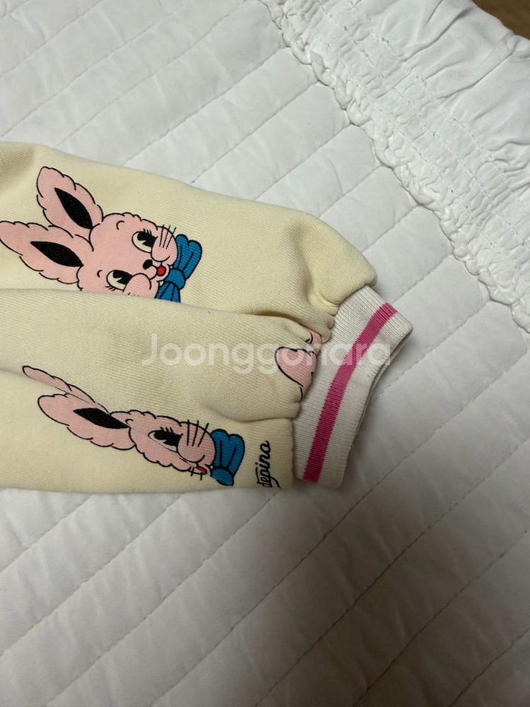 베베드피노 로즈라팡 원피스 90 바니원피스--3