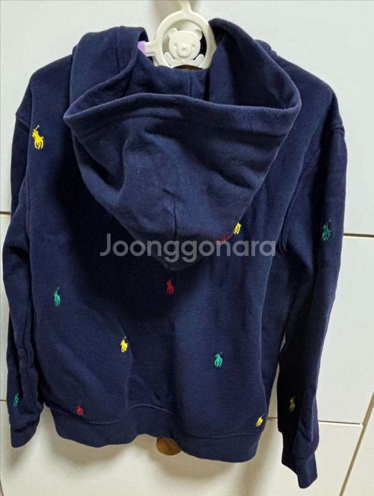 폴로키즈 기모 집업후드--1