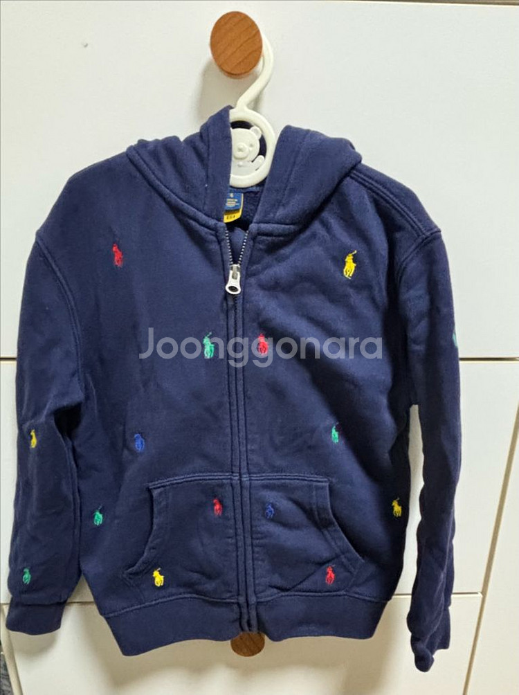 폴로키즈 기모 집업후드--0