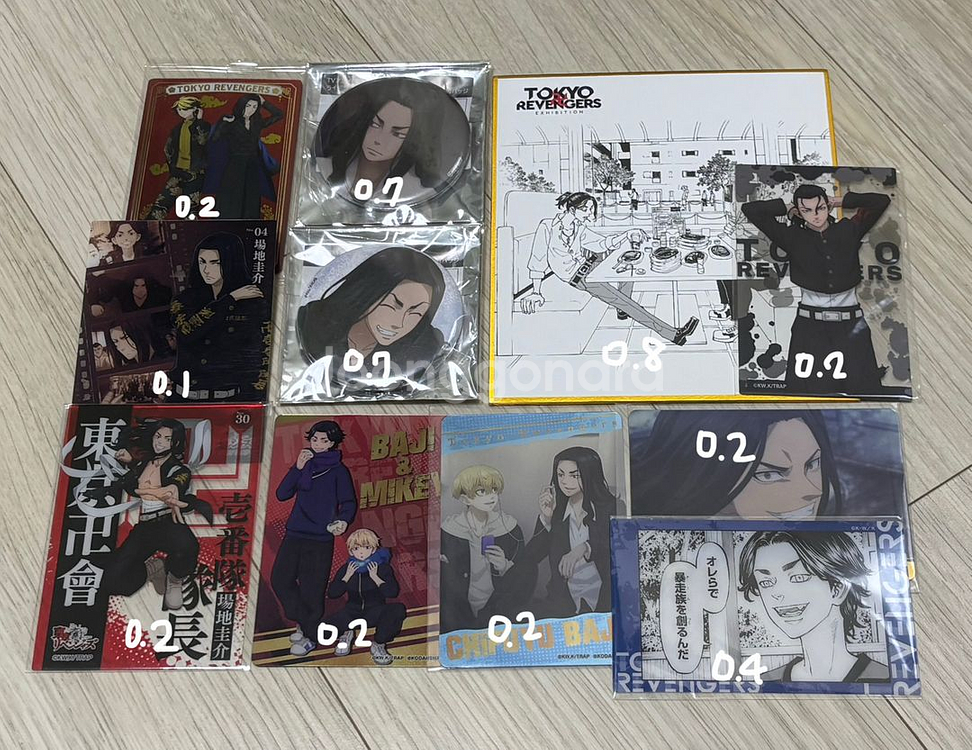 도리벤 바지 뱃지 원화 색지 클카 콜렉터즈 웨하스--0