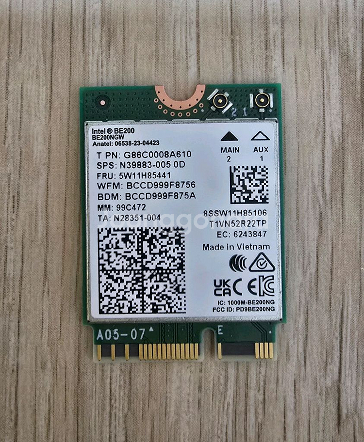 무선랜카드 be200--0
